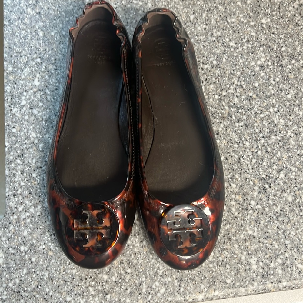 Tory Burch flats, size 10.5, great conditions